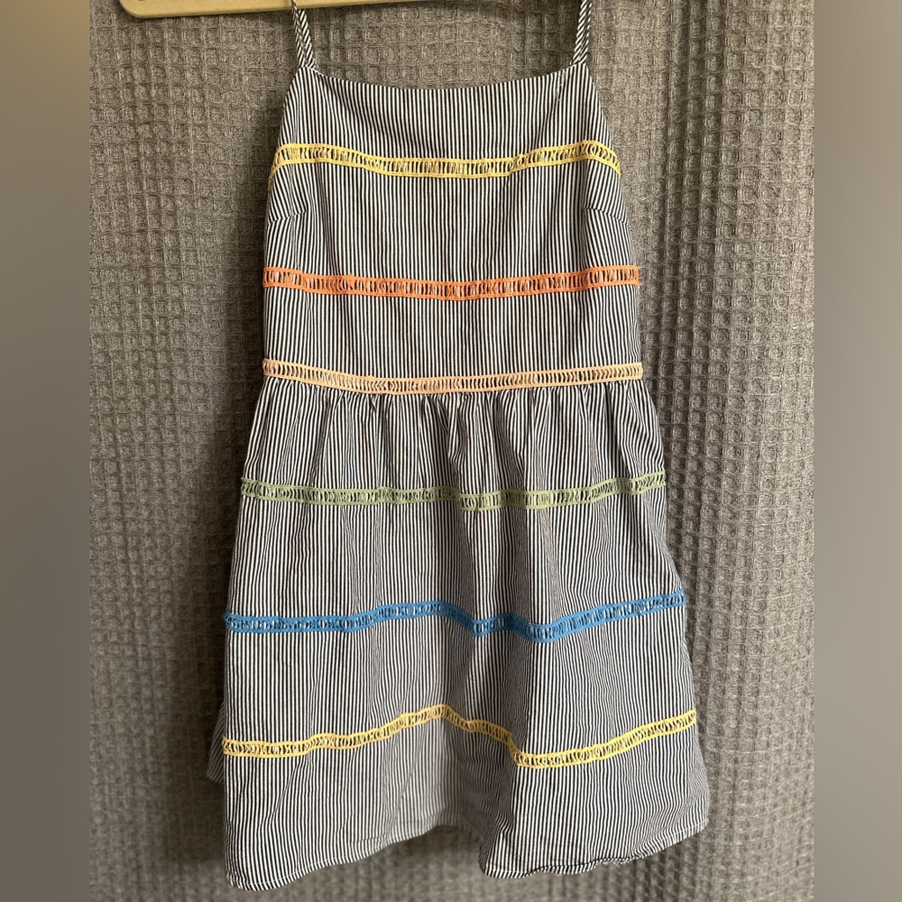 Cute colorful striped sundress M Andree by Unit